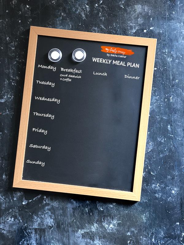 How to Start Weekly Meal Planning- Indian Meal Plans
