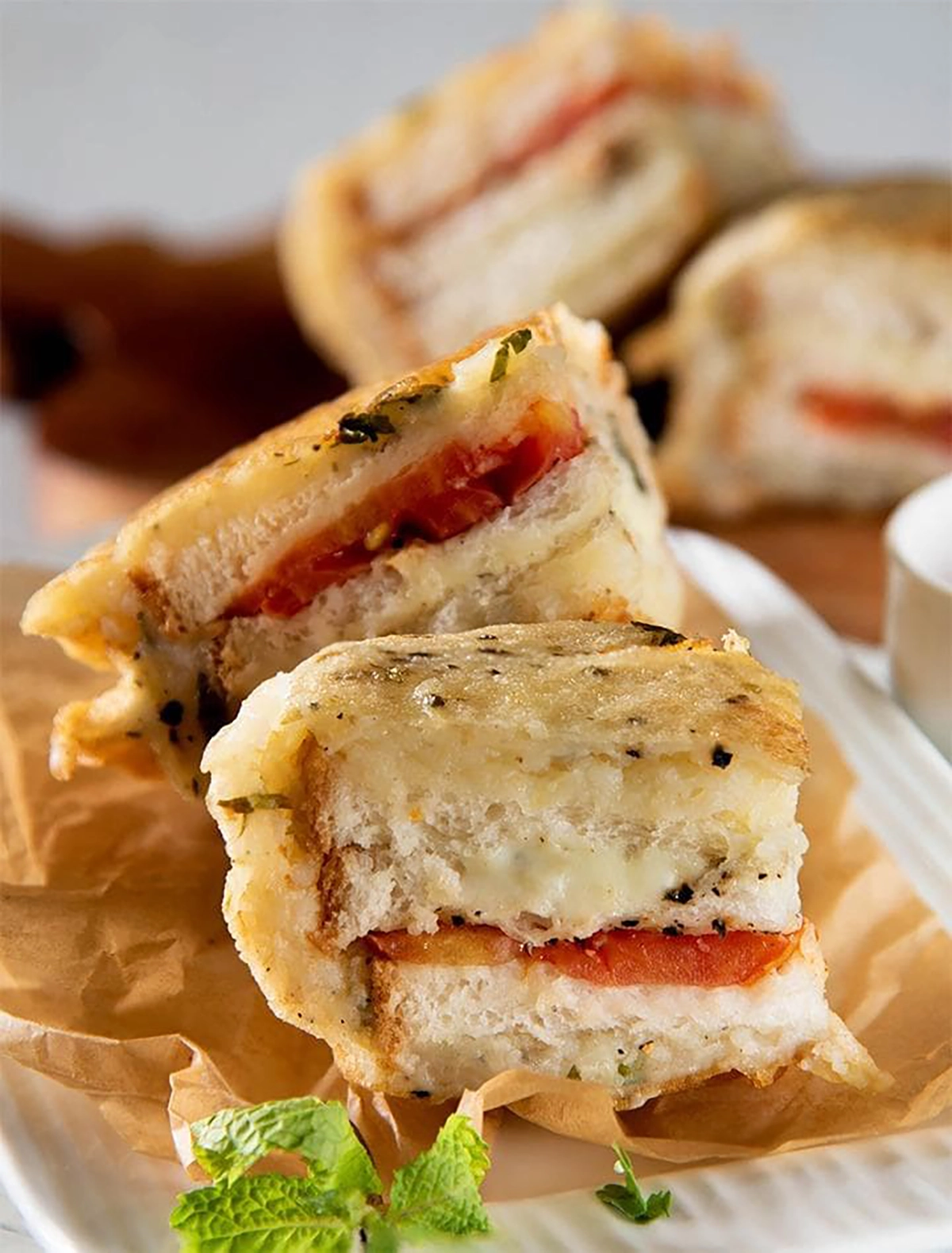 cheesy bread pakora recipe