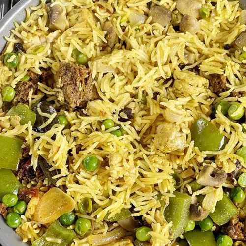 tempeh pulao. High protein tempeh recipe