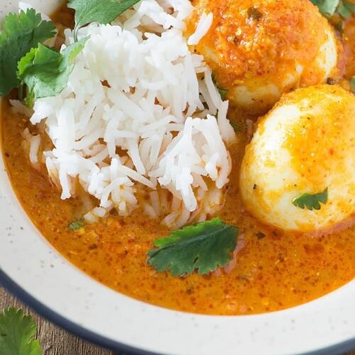 egg butter masala recipe